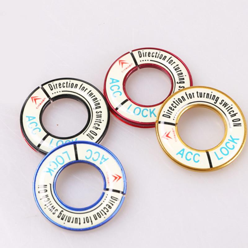 Luminous Keyhole Decoration Ring for Citroen