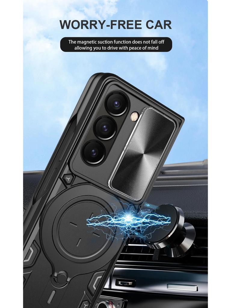 Samsung Fold7 Magnetisches Case mit Halterung für Fold5/6 Schutzhülle
