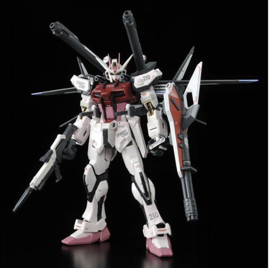 

Пластиковая модель RG Strike Rouge HG Mobile Suit Gundam SEED 1/144 + 1/144 IWSP. Цветовая кодировка