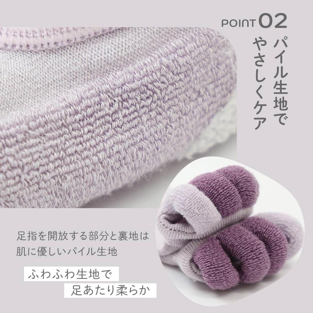 Naigai Rayon Silk Blend Fluffy Pile Socks with Heel Pads and Open Toe Room Size Silver Sizes Women's Covers, Socks, 92. Gray, 23-25cm (Product Code