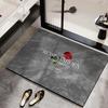 Luxury Diatomaceous Earth Bathroom Floor Mat: Absorbent, Quick-Drying, Dirt-Resistant, Non-Slip