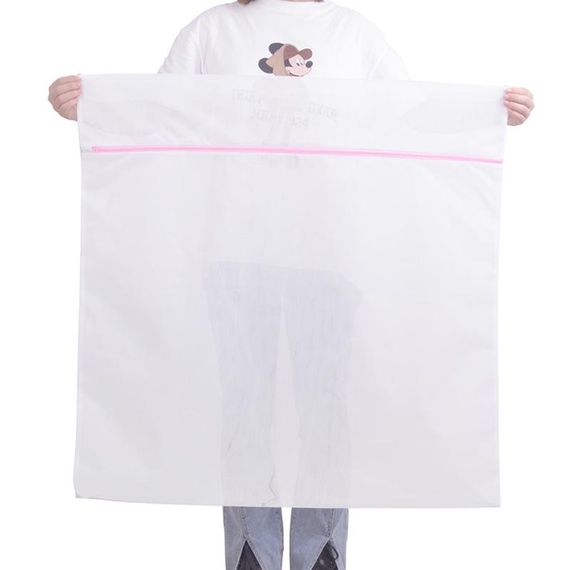 Pink Mesh Laundry Bag for Machine Wash - Anti-Deformation Clothes Care for Bras & Sweaters