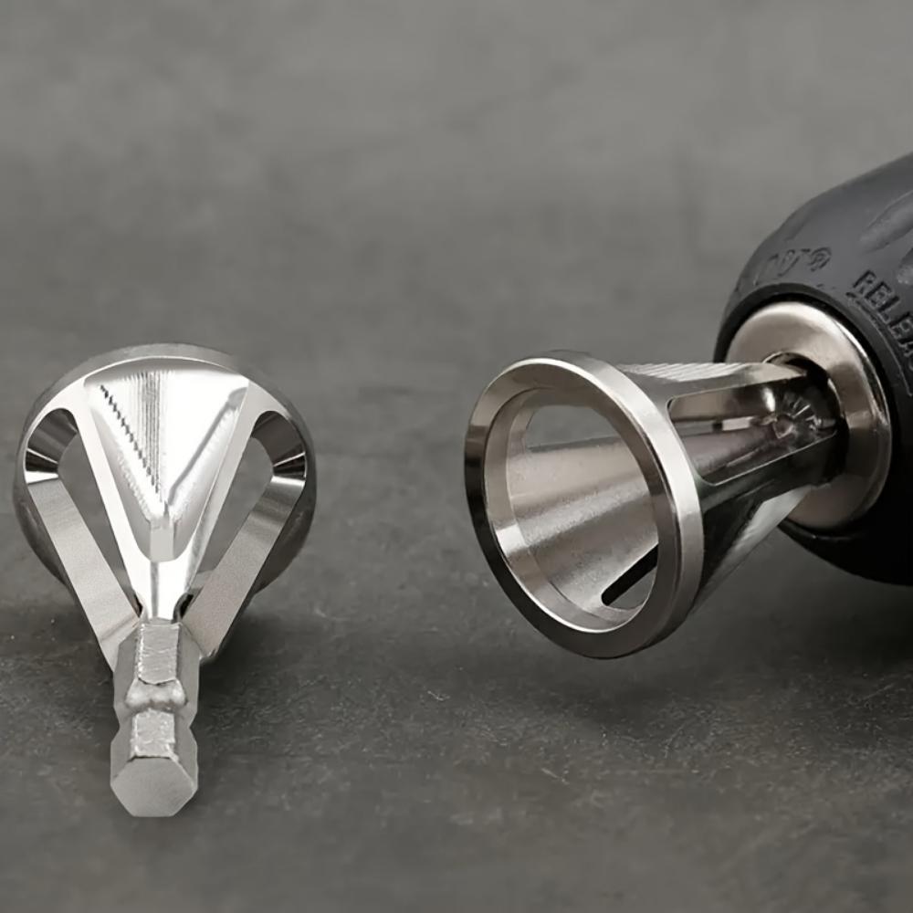 New Chamfering Tool, Chuck Drill Bit Tool,metal Deburring External Chamfering Tool, Grinding Angle Trimming, for Various Chuck Electric Drilling Tools