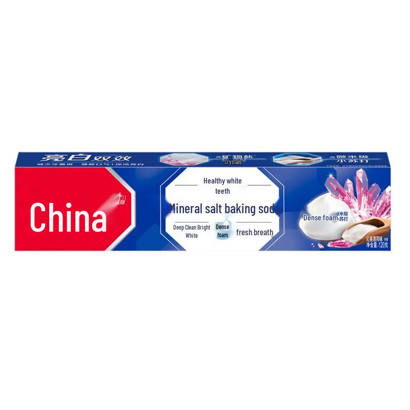 

Zhonghua Healthy White Sea Salt Baking Soda Cool Bamboo Mint Toothpaste