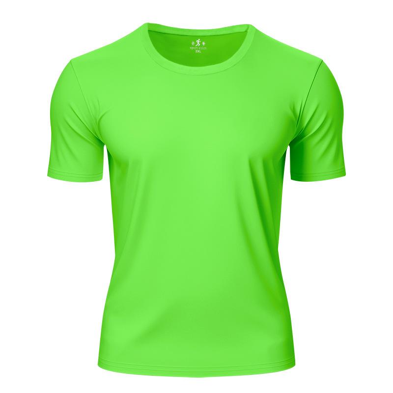 Athletic T Shirts for Men, Quick Dry Gym Workout Running Sport Short-Sleeve Crewneck Tee