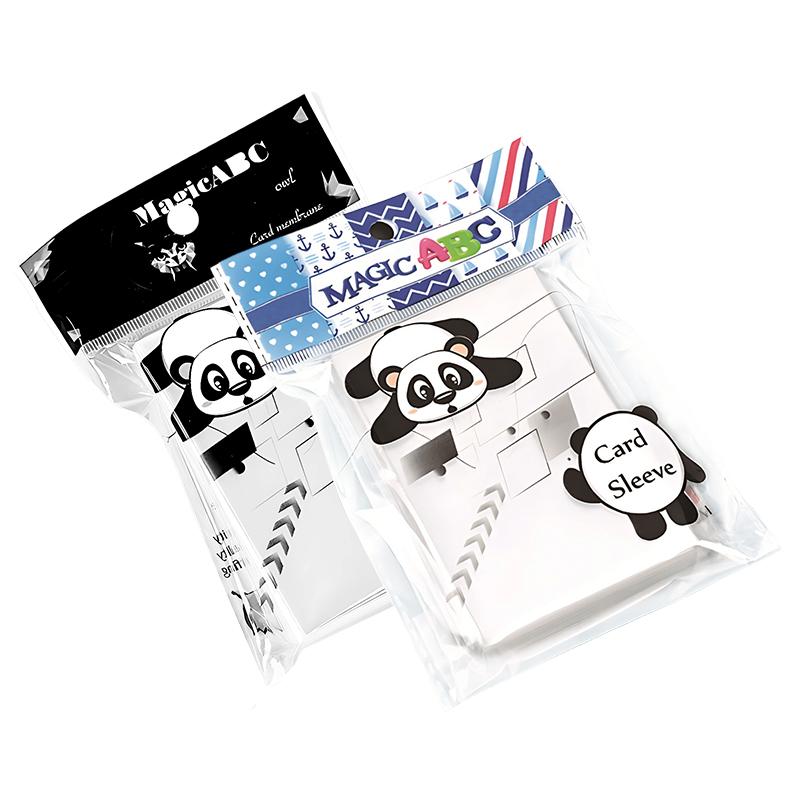 1/2 Packungen 65*90mm Kartenhüllen Staubdicht Transparent Barriere für Sportstar-Karten Kpop Idol Bildkarten Aufbewahrungszubehör ZYF