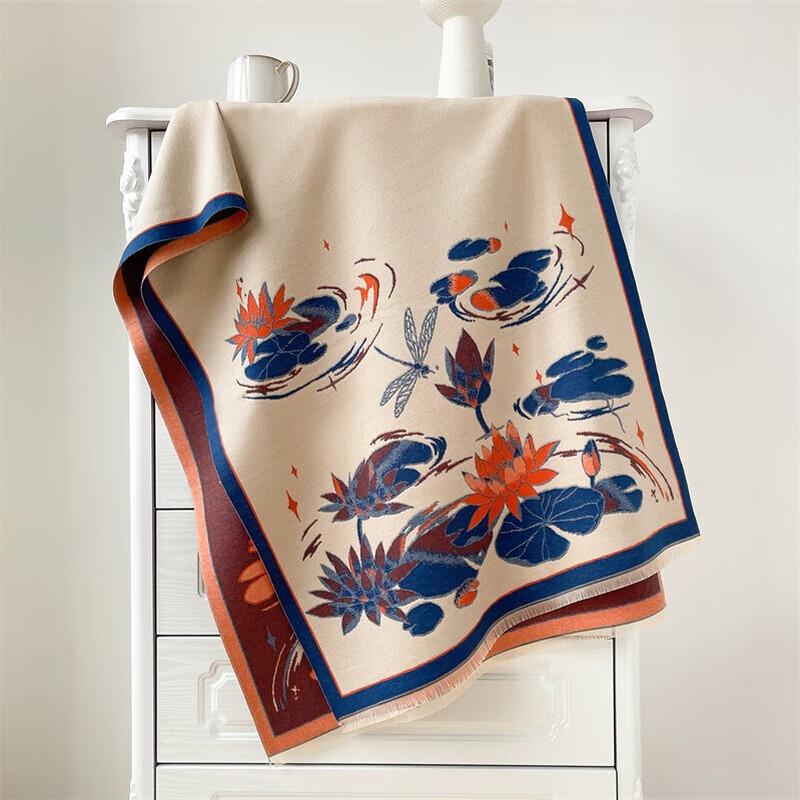 Women s Retro National Style Warm Scarf 190x65cm