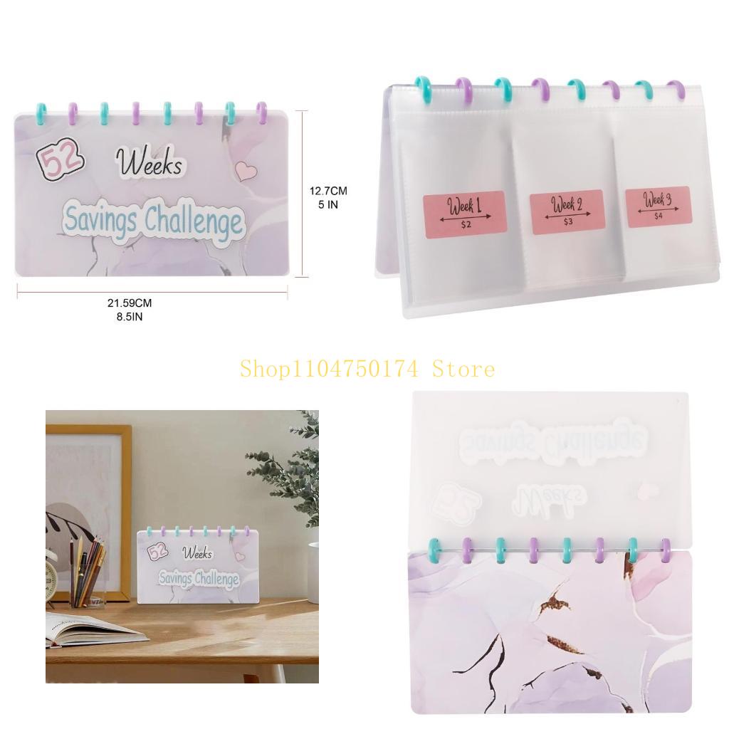 

52 Week Savings Challenge Budget Book Organizers for Fun Money-Saving top sale China Mainland