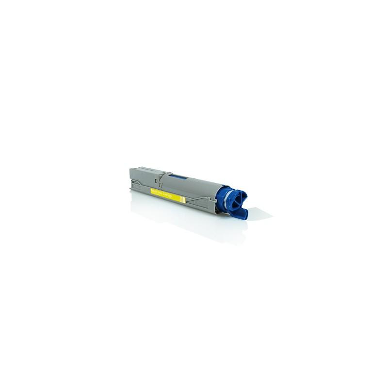 OKI C3300/C3400/C3450/C3600/C3520/C3530/MC350/MC360 Yellow Generic Toner Cartridge - Replaces 43459433/43459329/43459369-OKT-C3300YL