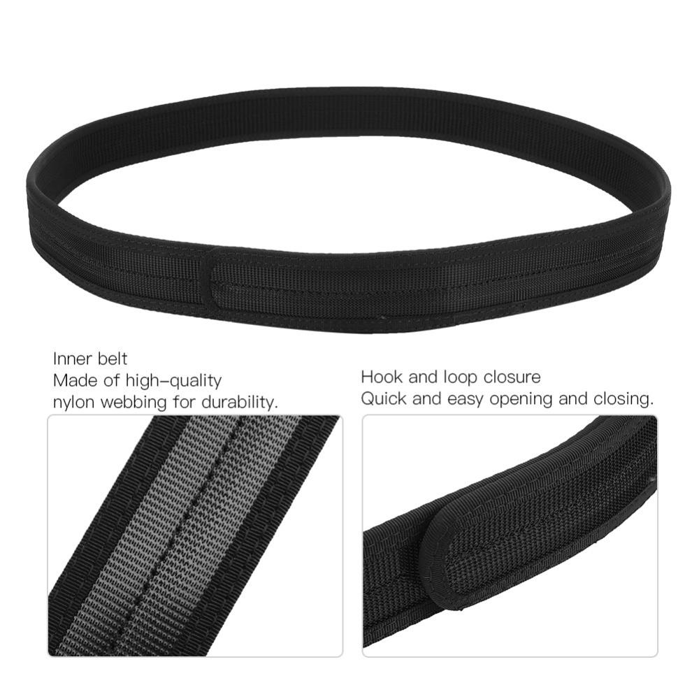 Lightweight Inner Belt Nylon Mountaineering Belt Durable Inner Liner Belt Mountaineering M