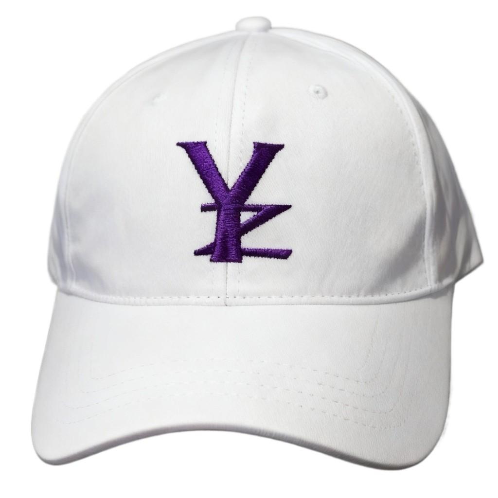 

Yuzu Sho Anime White Embroidered Baseball Hat With Breathable Mesh For Summer