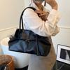 Style Simple Leather Bag For Women Soft Pu With Inner Zipper Pocket For Casual Outings