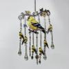 Crystal Pendants Bird Wind Chime Metal Suncatcher Wind Chime Hummingbird Wind Chime  Patio Decor