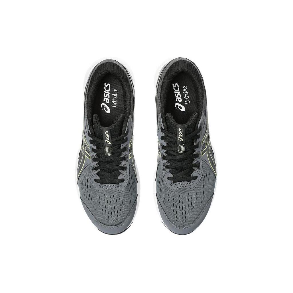 Asics Gel Contend 8 Comfortable Cushioning, Wear Resistant Low top Running Shoes Men's Black Gray 1011B492-026