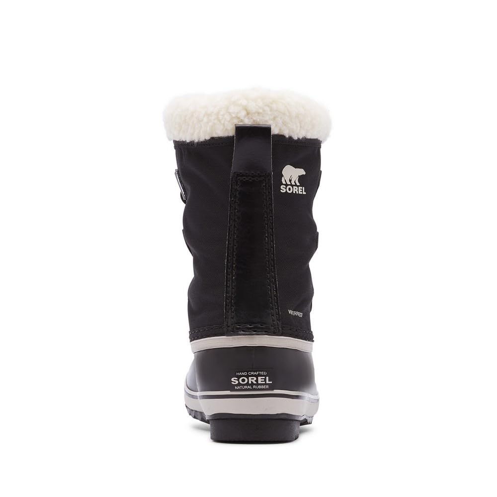 Sorel Ute Pack Nylon Waterproof Size Black Kids' Boots, 21.0cm,