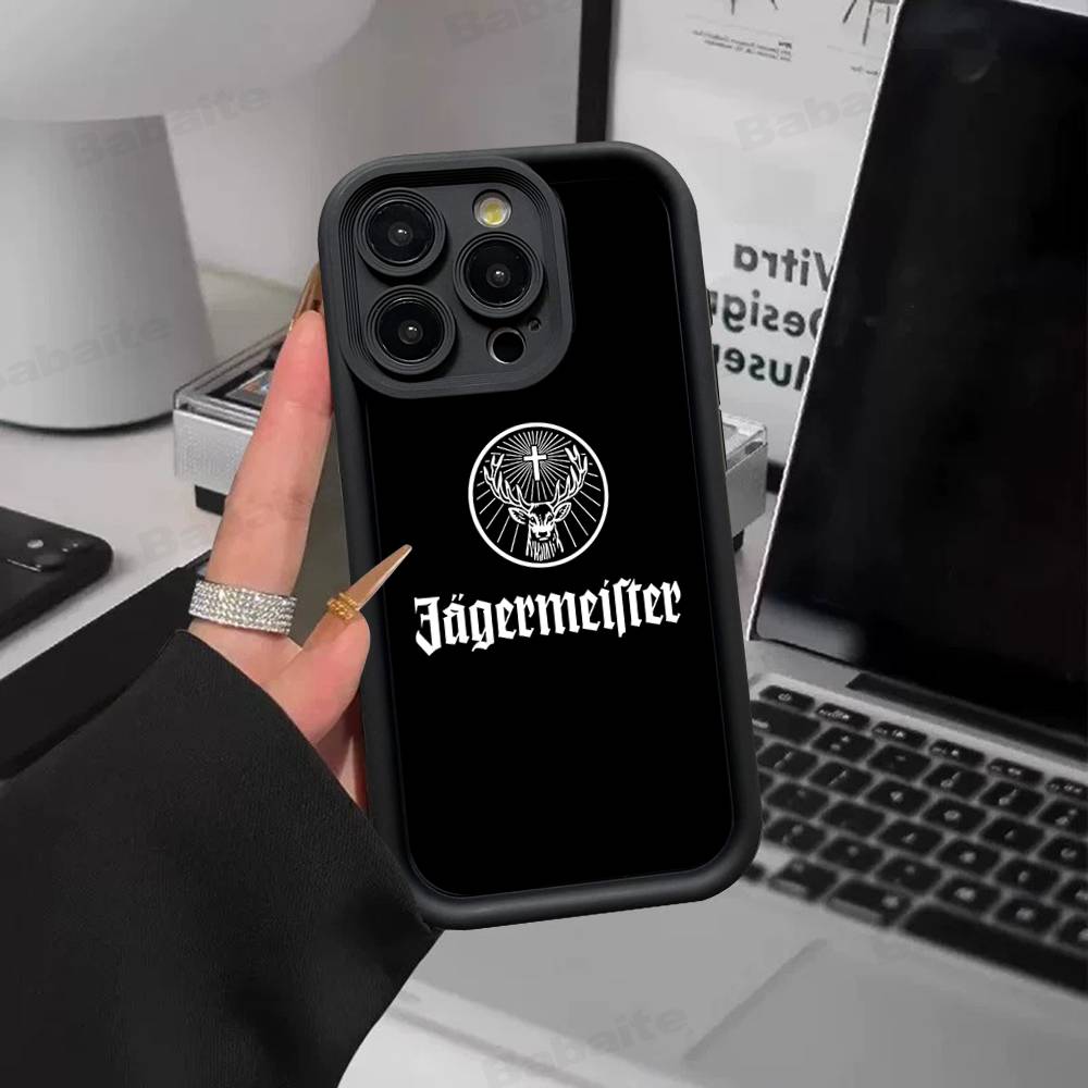 Hot J-Jagermeisters Phone Case For IPhone 17 16 15 14 13 12 11 Pro Max 16E Plus INS Soft Cover