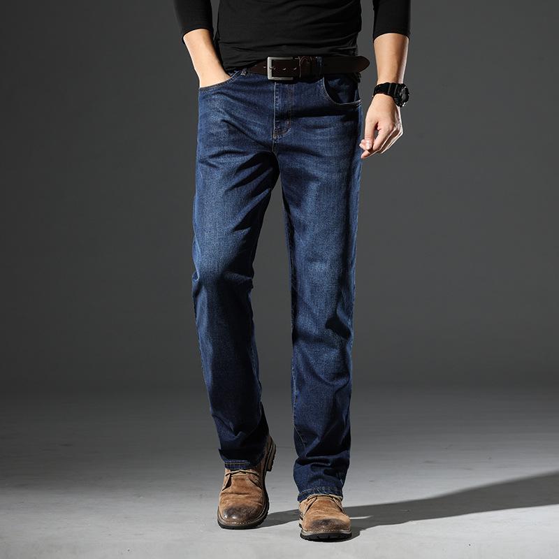 Men's Stretch Straight Jeans - Spring & Autumn Collection 9131