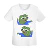 Pepe The Frog Peepo Emote TShirt Women Short Sleeve T Shirts Crew Neck Streetwear Cotton Summer Tees Streetwear