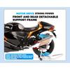 Spray 1/6 SUZUKI HAYABUSA GSX-1300R Alloy Diecast Motorcycle Model Collection Hobby High Simulation Home Decoration Ornament Boy