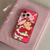 Strawberry S-Shortcake Phone Case For IPhone 1716 15 14 13 Pro Max 11 12 Mini X Xs XR Black Silicone Cover