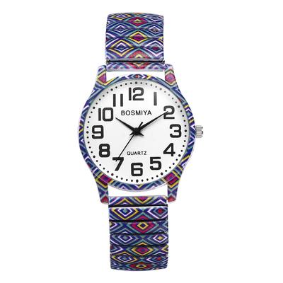 Women's Watch, Cute, Retro, Bohemian Style: Digital Analog Display, Waterproof, Stainless Steel Strap, Adjustable Length, Quartz Watch - Birthday,