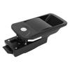 RV Door Lock with 2 Keys Zinc Alloy Flush Mount RV Door Latch Handle for Yacht Caravan Black 6.2 X 3in
