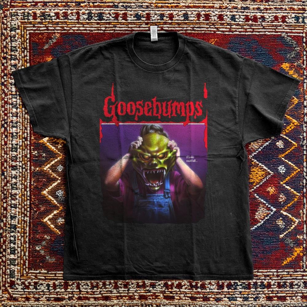 

Goosebumps The Haunted Mask Basic Unisex TShirt Size S5XL Unisex T-Shirt L