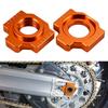 Motorcycle Axle Blocks Chain Adjusters for KTM 1290 Super Adventure/R/S/T 1290 SAR SAS SAT 2015-2024 1090 Adventure R 2017-2021