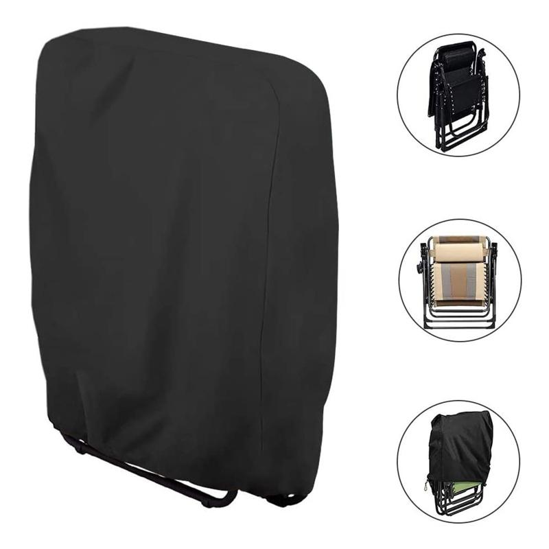 Outdoor Folding Chair Cover Waterproof Durable Folding Patio Chair Covers Outdoor Chair Covers All Weather 28x8x13x43in