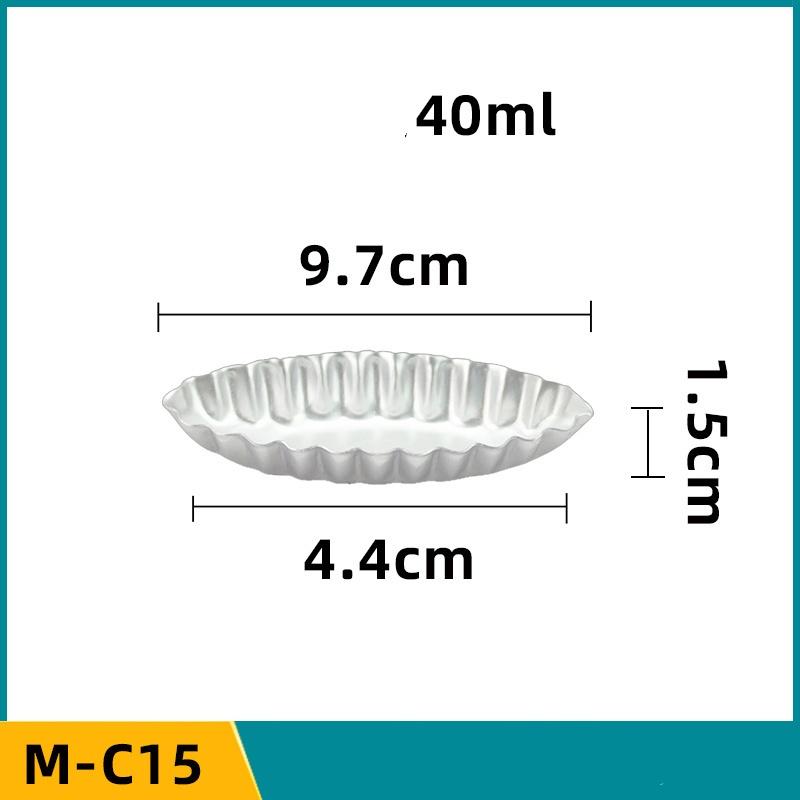 5 or 10 Pcs Set Pudding Cup Molds Mini Fluted Cake Pans Jelly Fast Heat-Up Aluminum Alloy Baking Mold Mousse Dish Cheese Mould