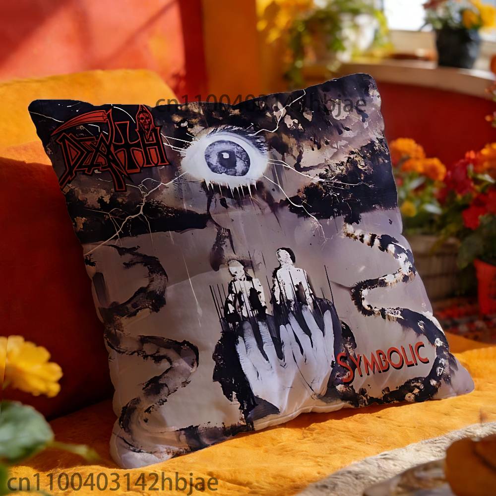 Band-D-deathS Pillowcases Bedroom Living Room Sofa Home Decor Polyester Cushion Cover with Zipper