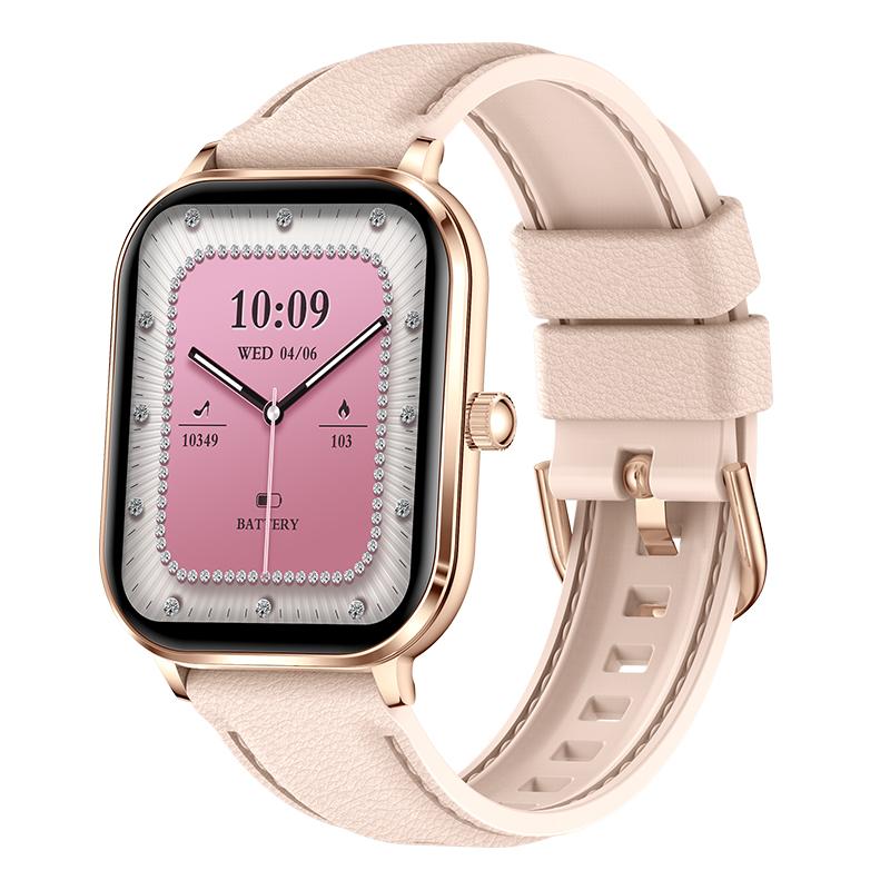 2026 New Women Smart Watch 128M Memory 5 Watch Faces 8 Menu Modes 1.82" IPS Screen BT5.3 Call IP68 Waterproof Sports Tracker