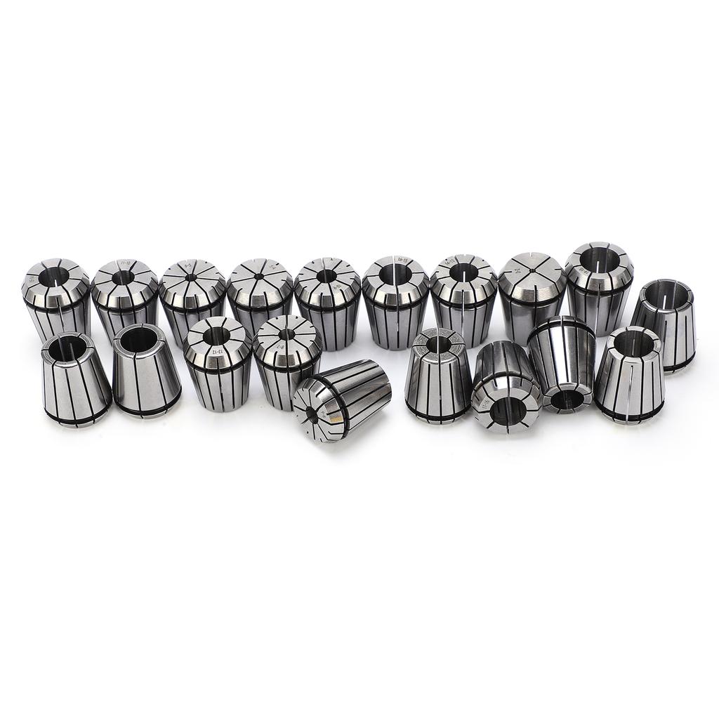 19Pcs Set ER32 2‑20mm Collet Chuck Milling Chucks CNC Tools For Engraving Machine Tapping Tools