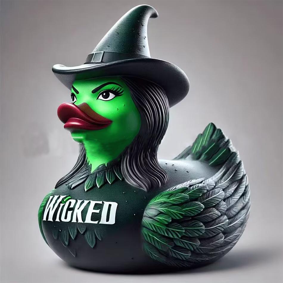 New Princess Duck Anime Character Classic Movie Character Duck Image Warrior Duck Art Gift