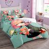 Anime Spy X Family Bedding Set, Anya Duvet Cover,Quilt Cover for Boys and Girls, Single, Twin, Queen Size