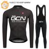 Bike Team 2026 Winter Long Sleeves Cycling Clothing Men's Thermal Fleece Cycling Jersey Set Moutain Road Bike Uniform