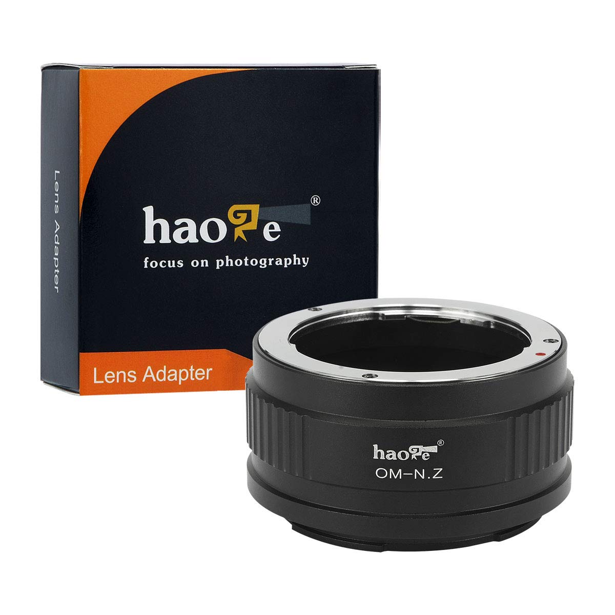 

Haoge Manual Lens Mount Adapter for Olympus OM Lens to Nikon Z Mount Mirrorless Including and Z7 Cameras, Z6II, Z7II, Z6,