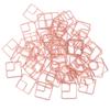 Paper Clip Wire Iron Office Clip Square Document Bookmark Marking Clip Stationary Supplies