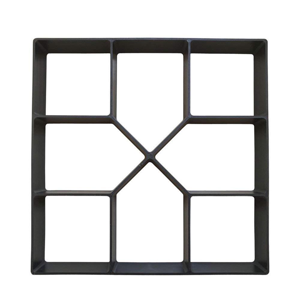 DIY Path Maker Paver Molds Stone Brick Concrete Mold Concrete Cement Walk Garden Path Paving Paver Reusable Patio Molds Paviment