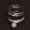 Zney Po Pearl Ring (L)