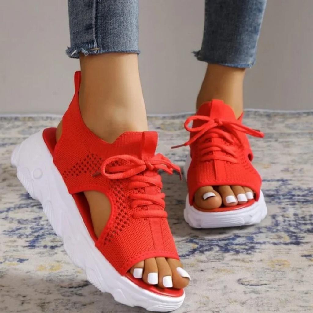 Large Size Sports Sandals Women 2025 Casual Platform Shoes Thick-Soled Sandalias Open Toe Beach Shoes for Women Zapatos Mujer
