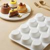 12 Cavity Silicone Baking Molds Non-Stick Cupcake Molds New Pudding Mould  for  Dessert Baking