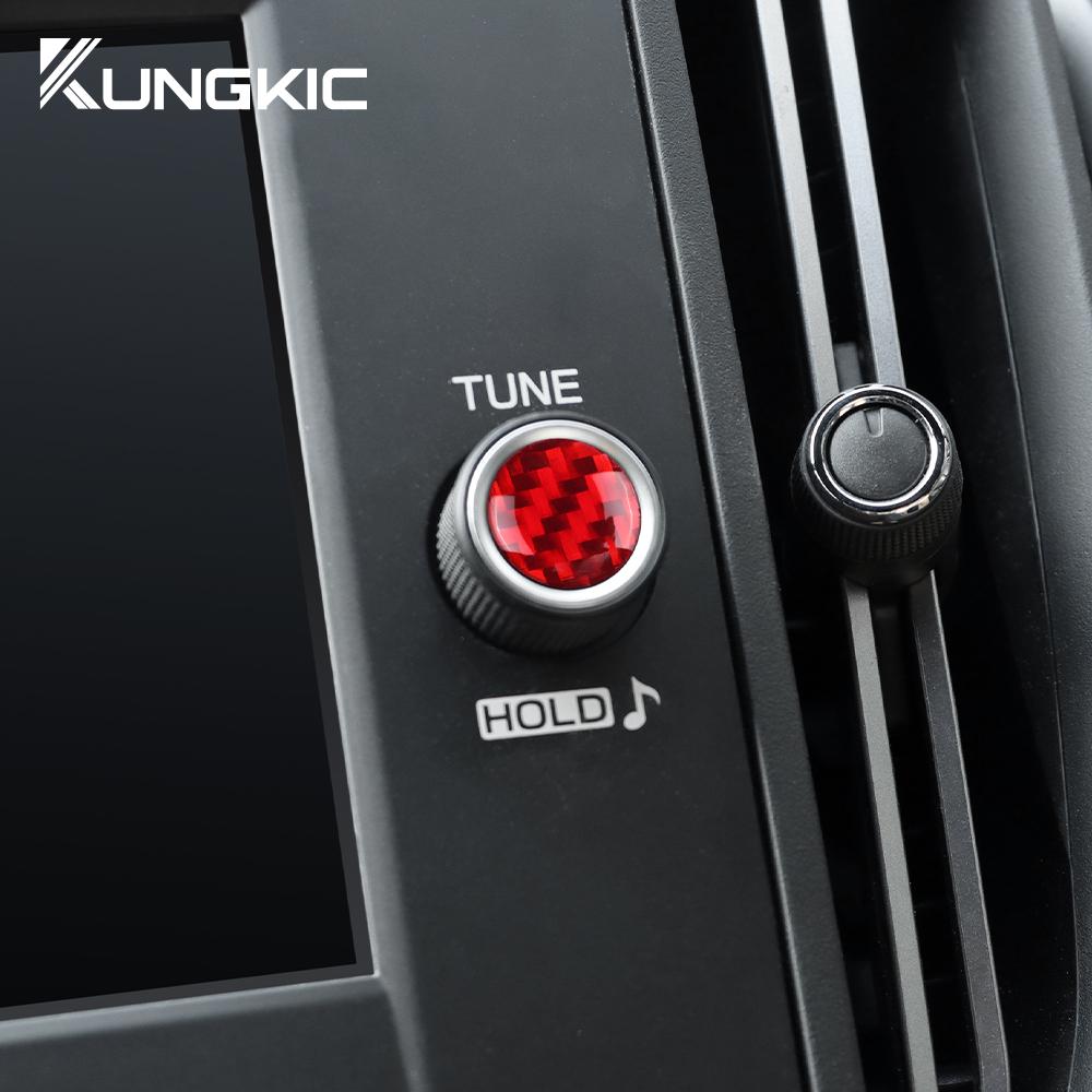 Real Soft Carbon Fiber Sticker For Subaru WRX/ WRX STI 2025 2025 2025 RHD LHD Central Control Screen Volume Knob Accessories