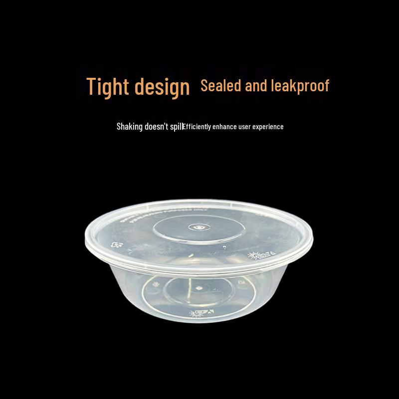 Deshangyuan Disposable Round Takeaway Bowls