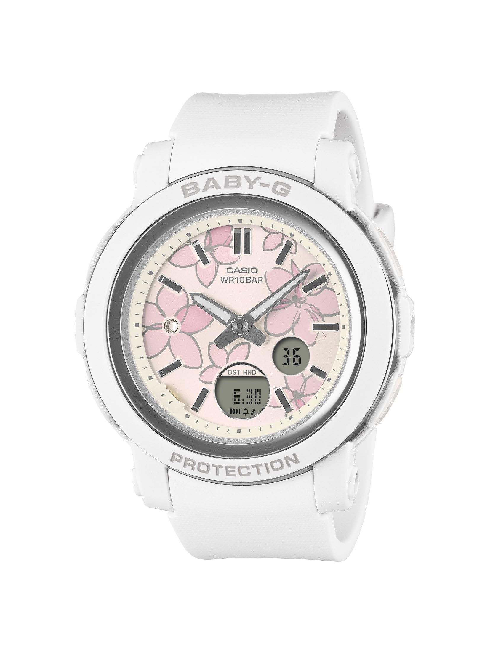 Watch White [Casio] Baby-G BGA-290FL-7AJF Women s