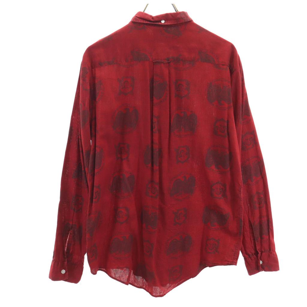 Campus 60s Vintage Made In USA Overall Handle Long Sleeve Button Down Shirt Men's Used