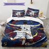 JB Player Bettwäsche Steppdecke Set Bettbezug Kissenbezug Heimdekoration Geburtstagsgeschenk (1 Bettbezug + 2 Kissenbezüge, ohne Füllung)