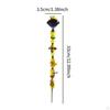 Beaded Garden Stake Fairy Accessories, 33x3.5cm, Yard Art Stake, DIY Wand for Lawn