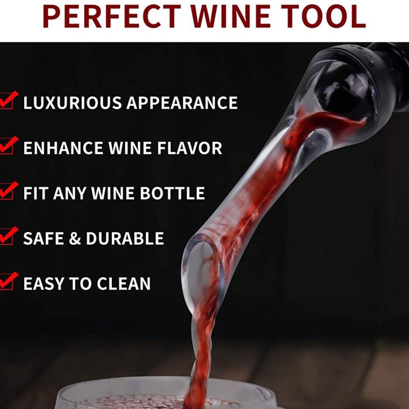 Red Wine Aerator Pourer Spout Fast Wine Decanter