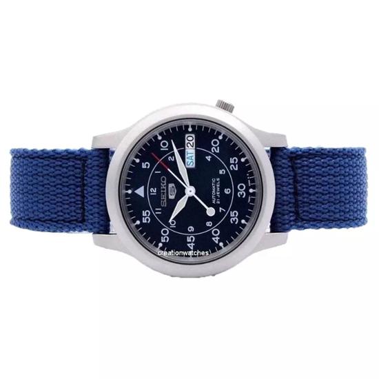 Refurbished Seiko 5 Military Nylon Strap Automatic SNK807K2 Men's Watch